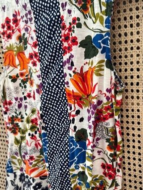 Anthropologie Floral Multicolor Sleeveless Dress